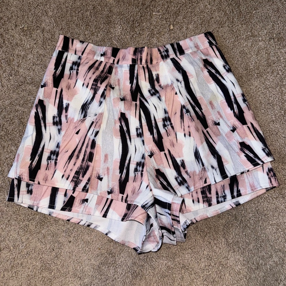 High waisted shorts